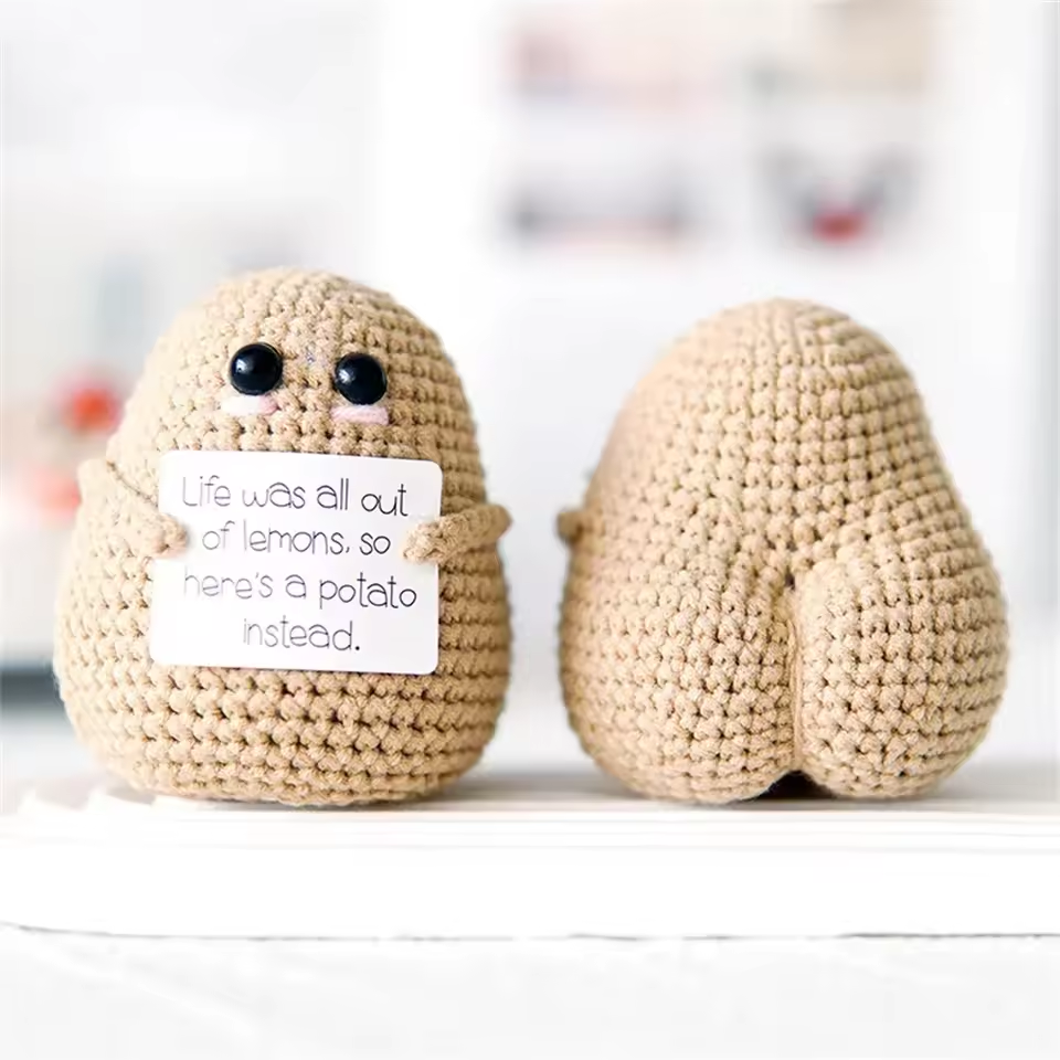 Positive Big Butt Potato Plush