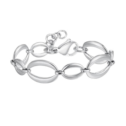 Gold Oval Link Chain Bracelet