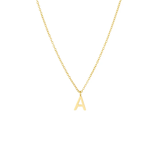 Dainty Initial Necklace