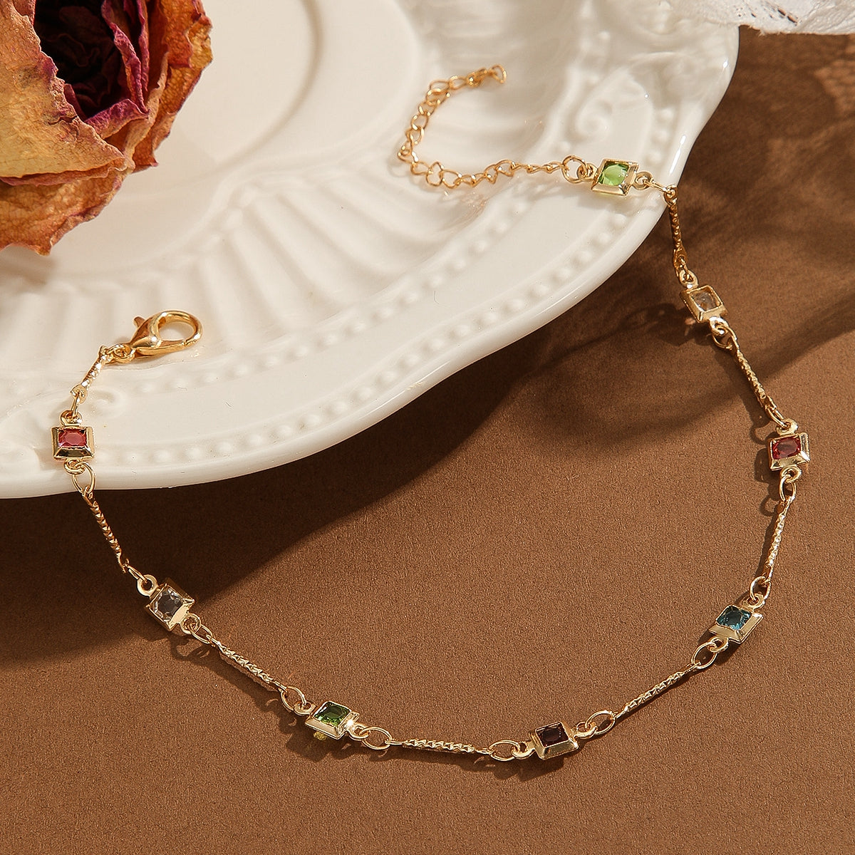 Suntrail Spark Beaded Anklet