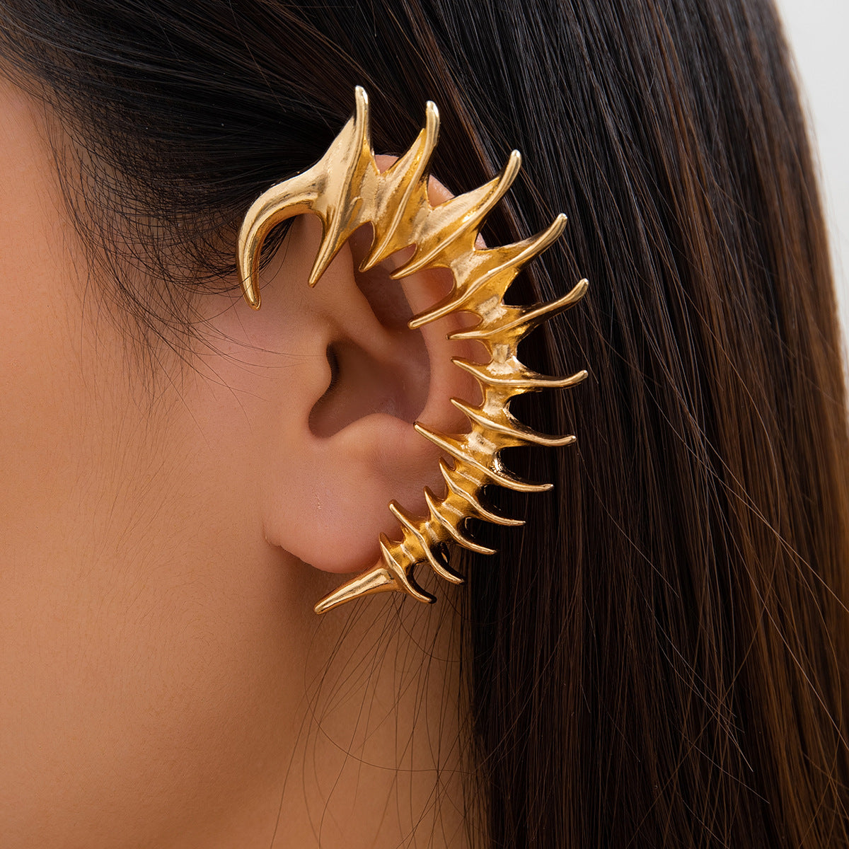 Punk Clip-On Ear Cuff Earring