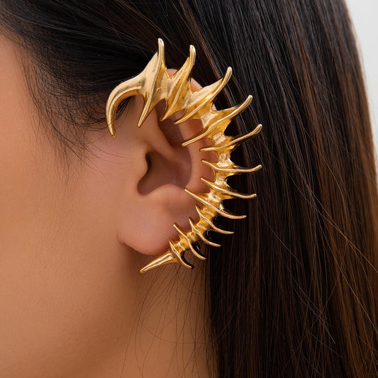Punk Clip-On Ear Cuff Earring