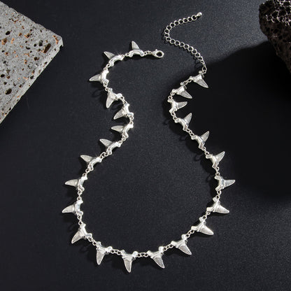 Rivet Spike Punk Choker Necklace