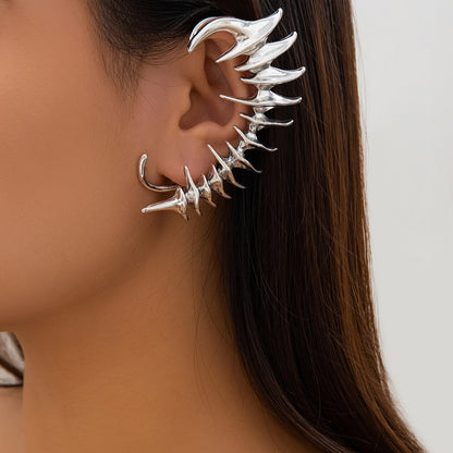 Punk Clip-On Ear Cuff Earring