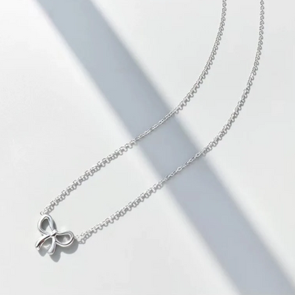 Dainty Bow Necklace