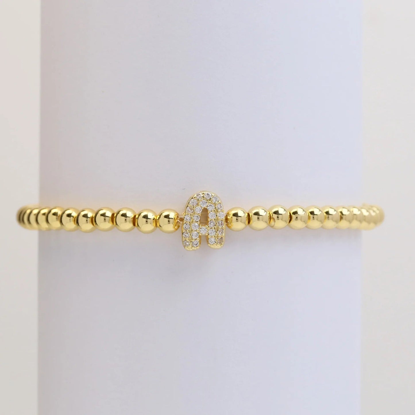 Letter Beaded Bracelet