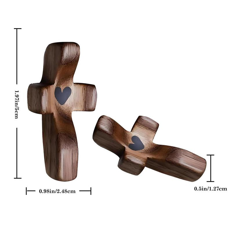 Pocket Wooden Cross Fidget