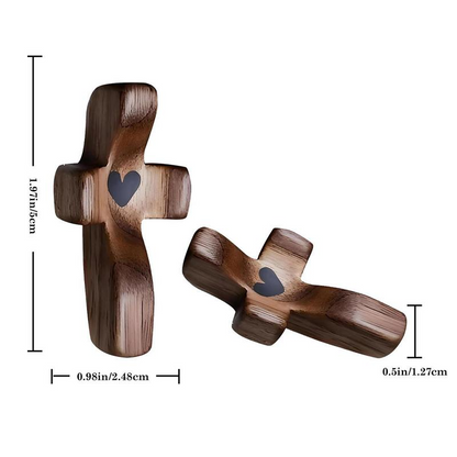 Pocket Wooden Cross Fidget