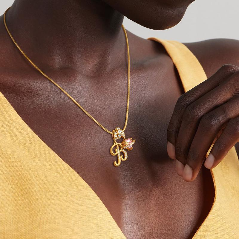 Initial Heart Necklace