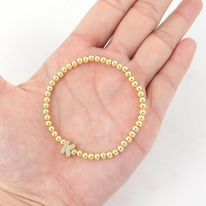 Letter Beaded Bracelet
