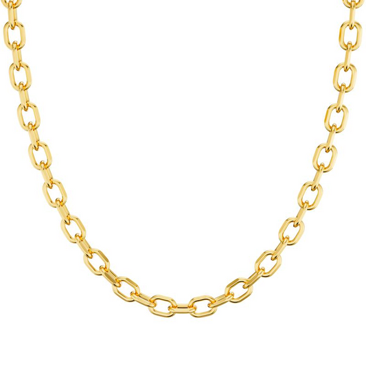 Dainty Paperclip Necklace