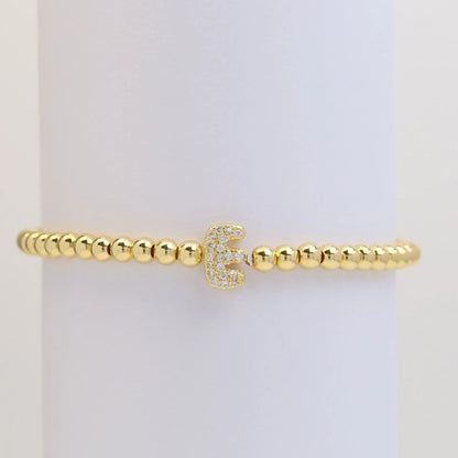 Letter Beaded Bracelet