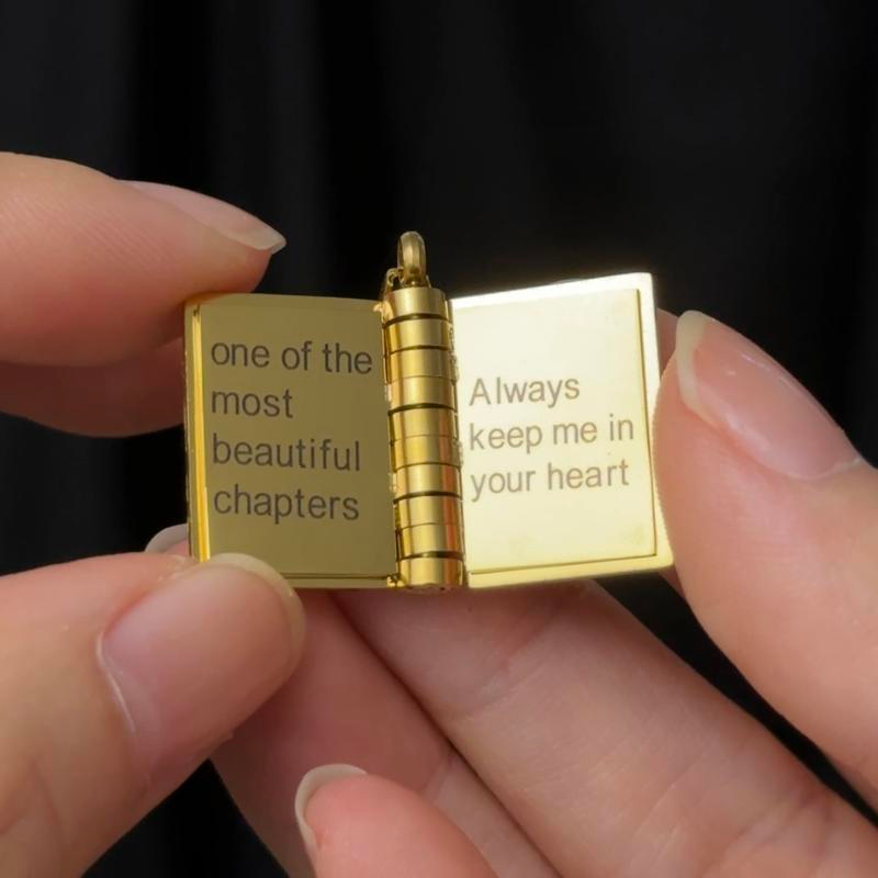 Book Necklace For Granddaughter