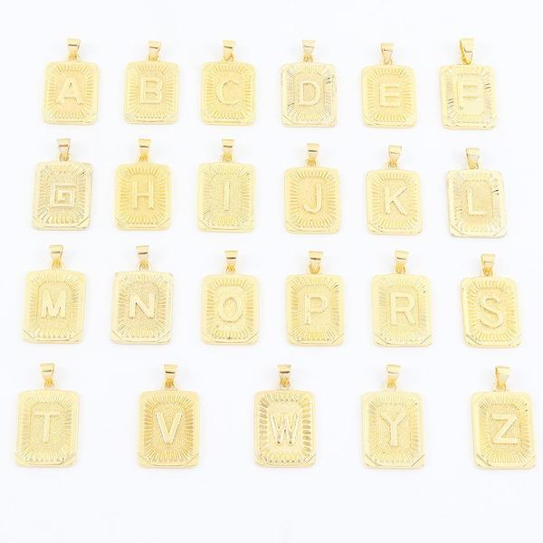 Dainty Letter Toggle Necklace