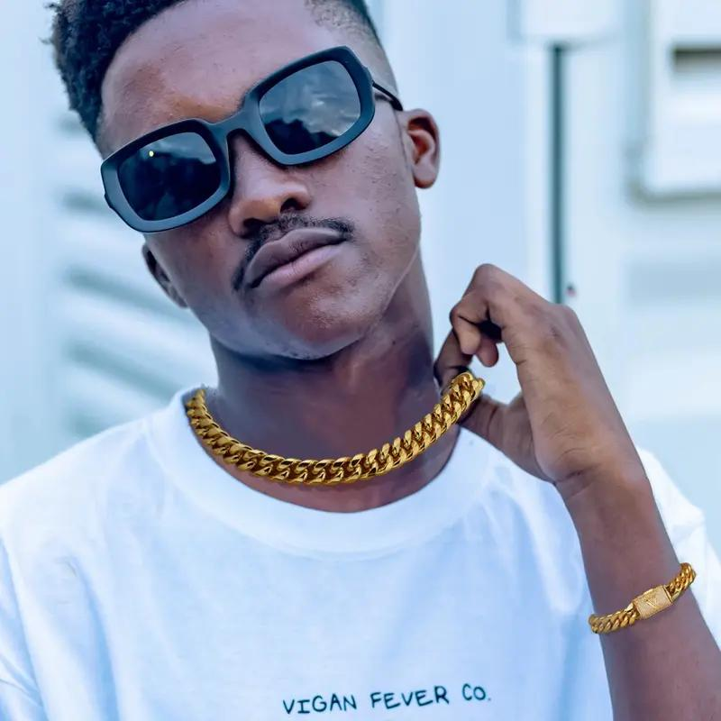 Cuban Link Letter Necklace