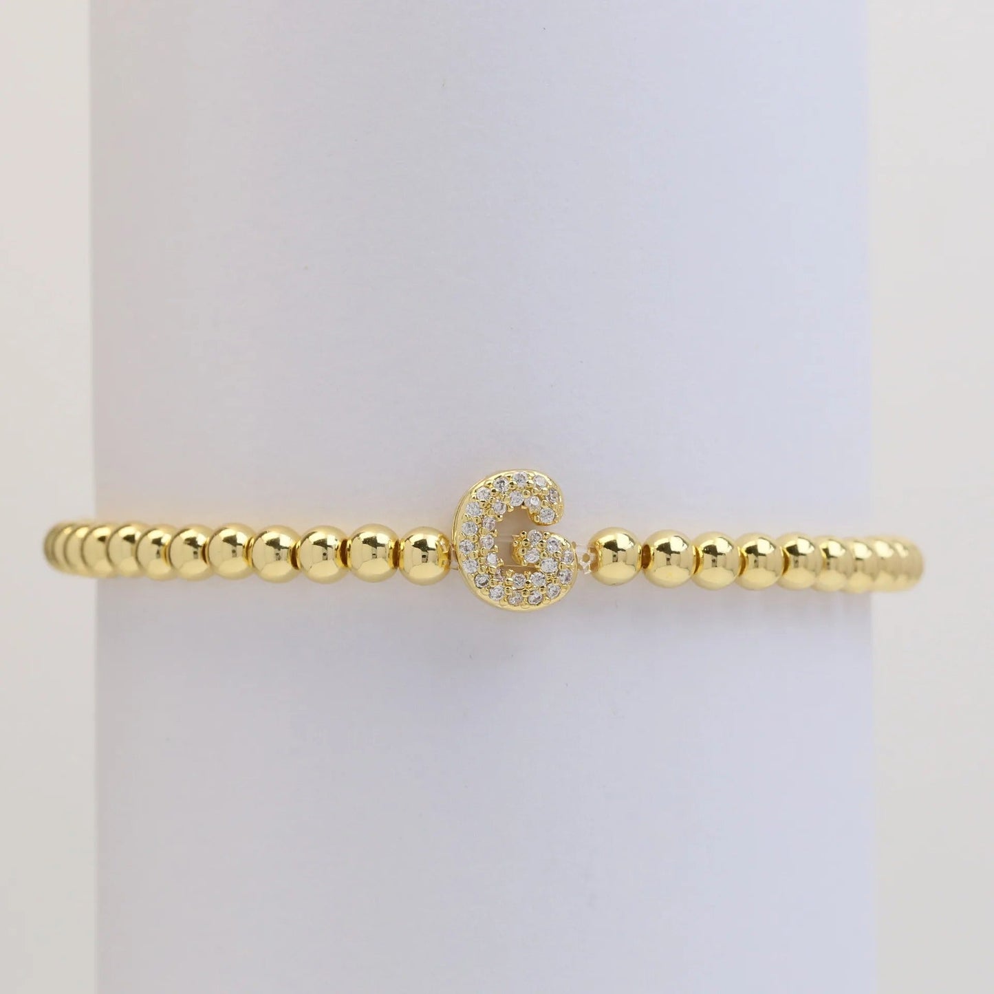 Letter Beaded Bracelet