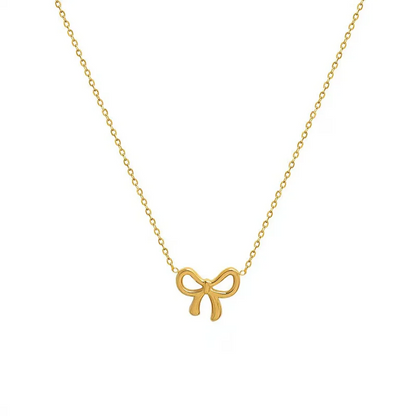 Dainty Bow Necklace