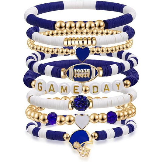 Stackable Game Day Bracelets