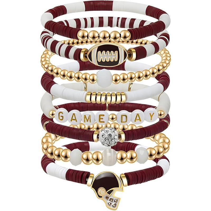 Stackable Game Day Bracelets