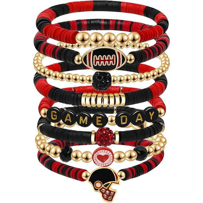 Stackable Game Day Bracelets