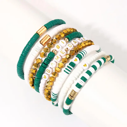 Stackable Game Day Bracelets