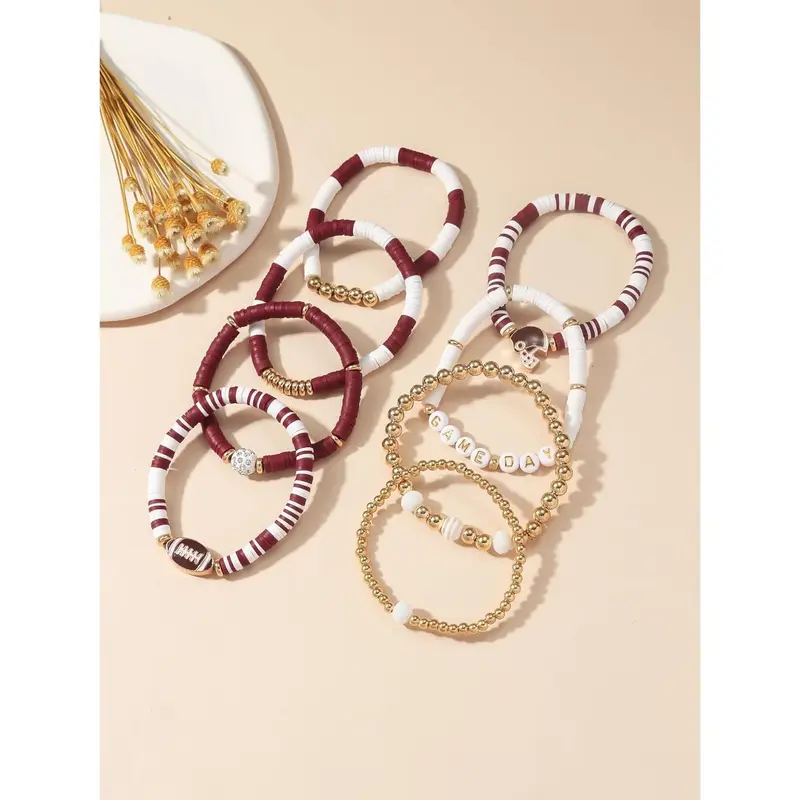 Stackable Game Day Bracelets