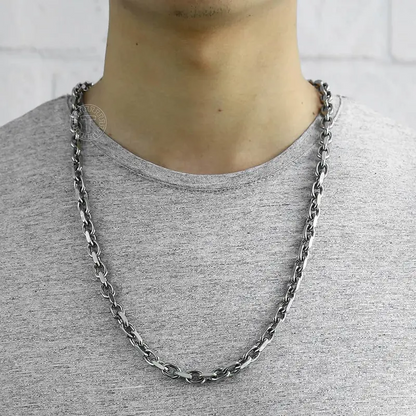 Cable Chain Toggle Necklace