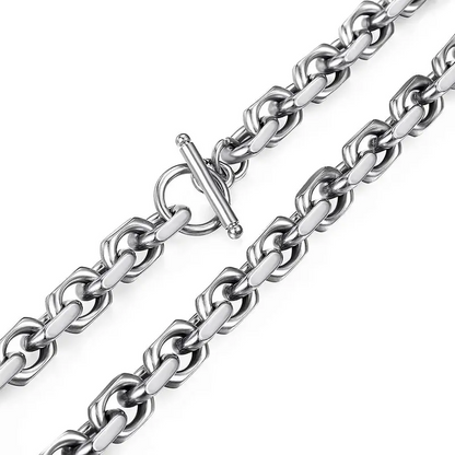 Cable Chain Toggle Necklace