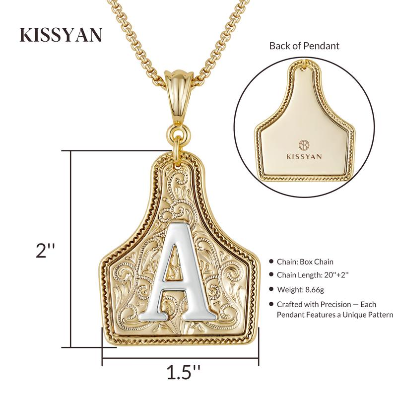 Initial Tag Necklace
