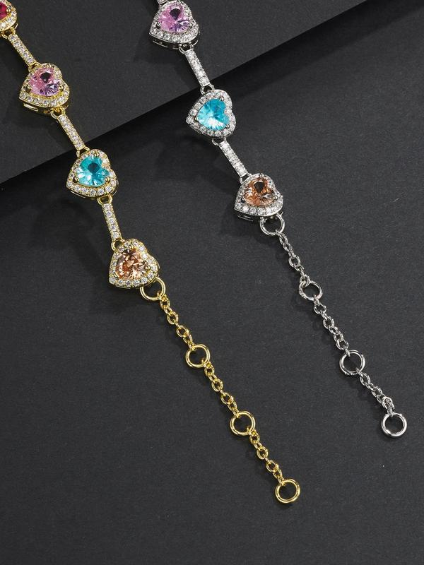 Heart Shaped Colorful Bracelet