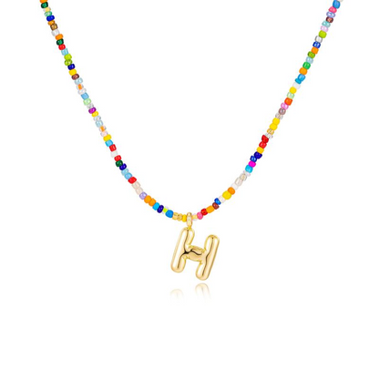 Colorful Letter Necklace
