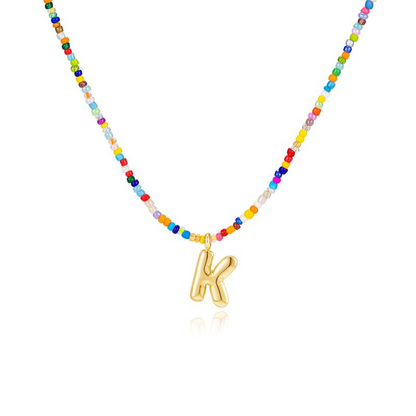 Colorful Letter Necklace