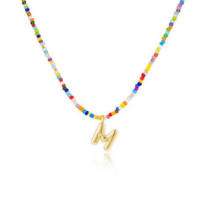Colorful Letter Necklace