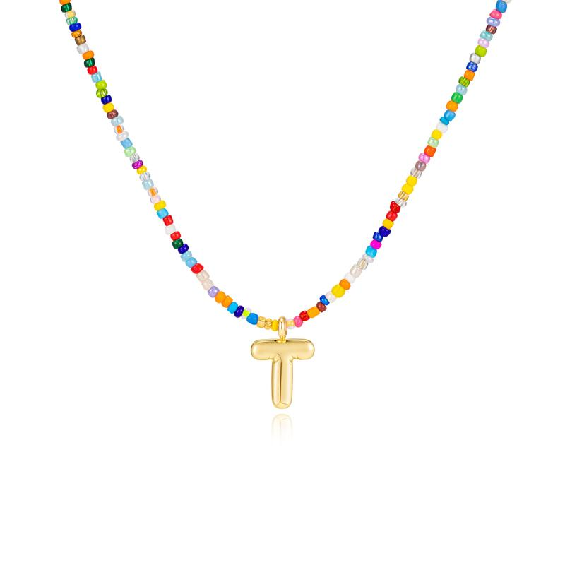 Colorful Letter Necklace