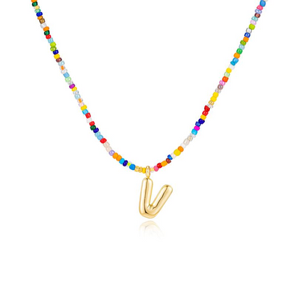 Colorful Letter Necklace