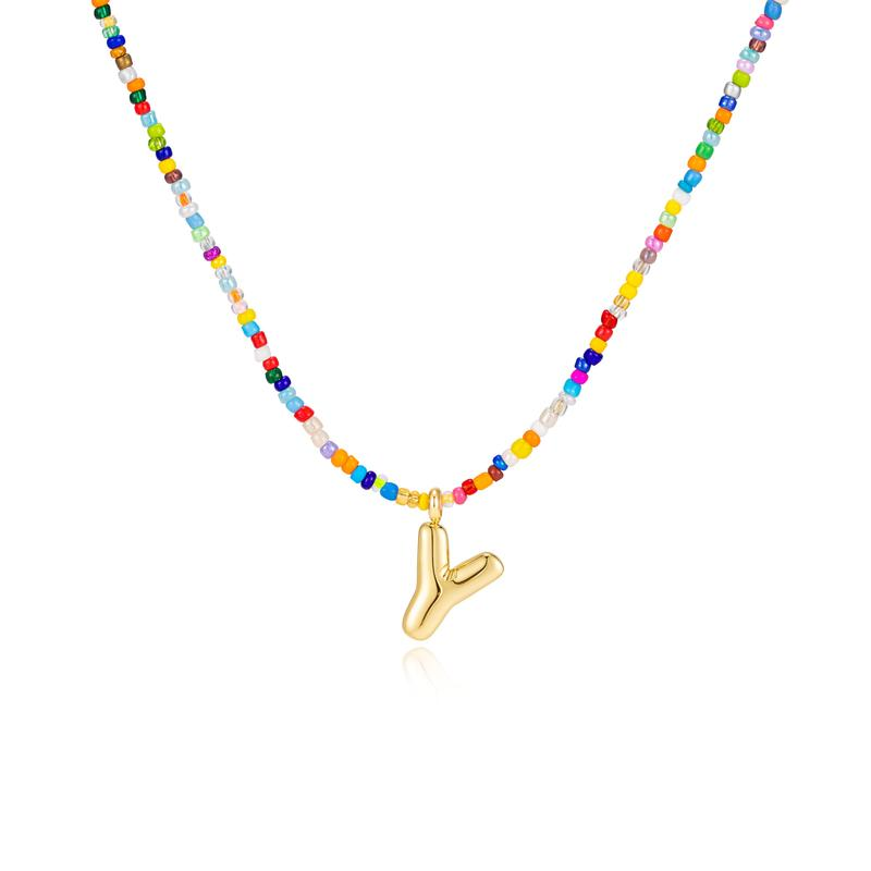Colorful Letter Necklace