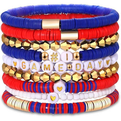 Stackable Game Day Bracelets