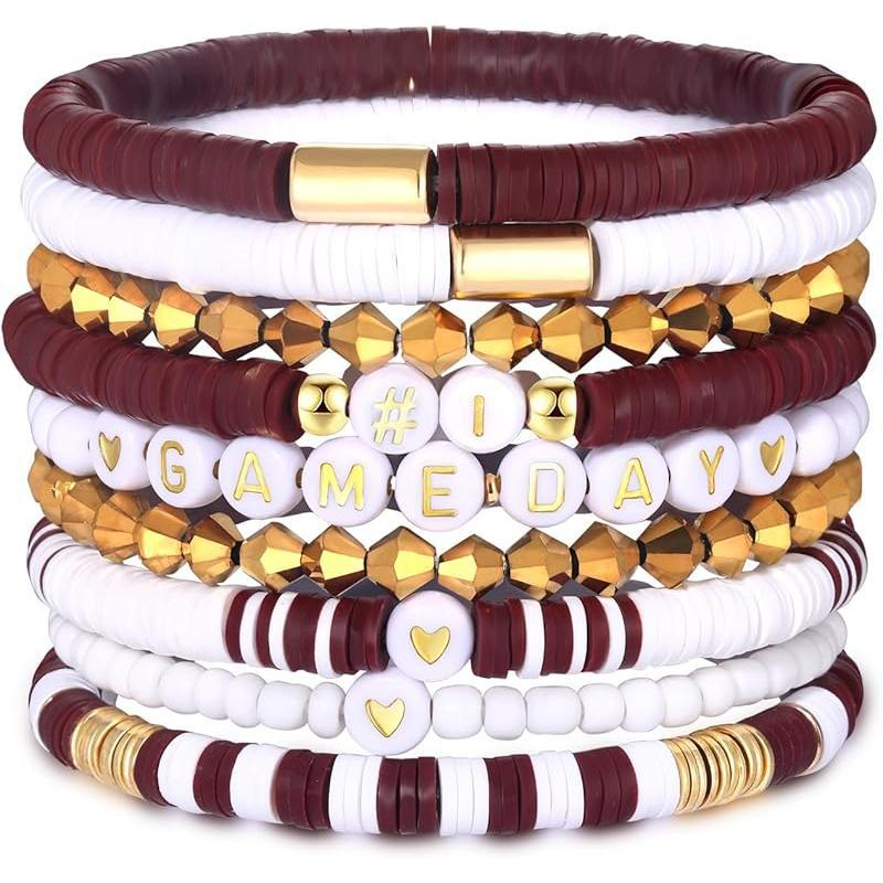 Stackable Game Day Bracelets