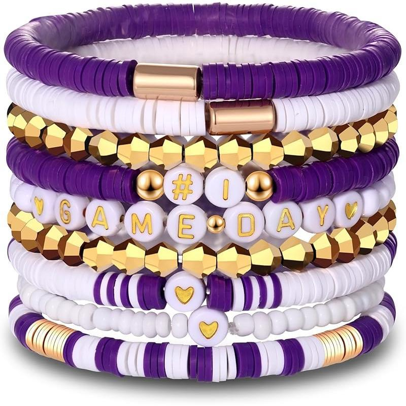 Stackable Game Day Bracelets