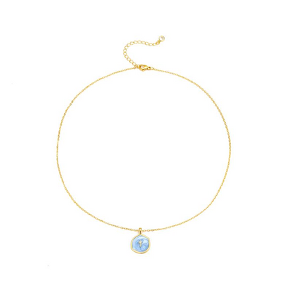 18k Dainty Cross Necklace