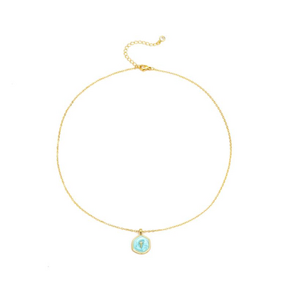 18k Dainty Cross Necklace