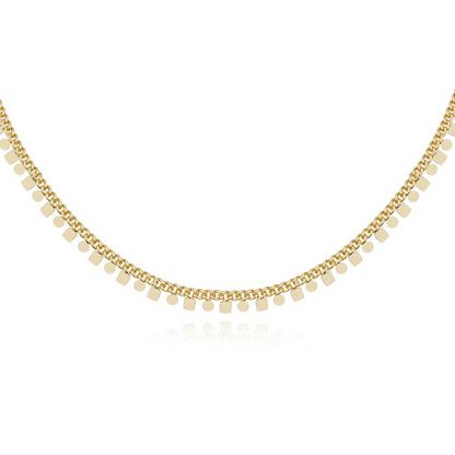 14k Heart Charm Necklace