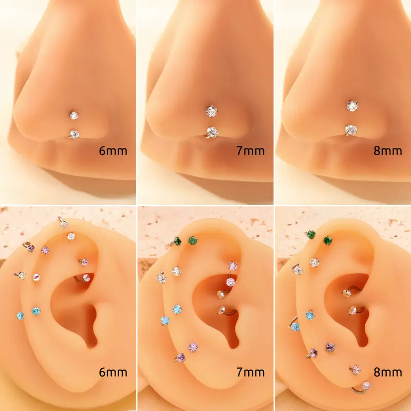 Titanium Horseshoe Nose Ring