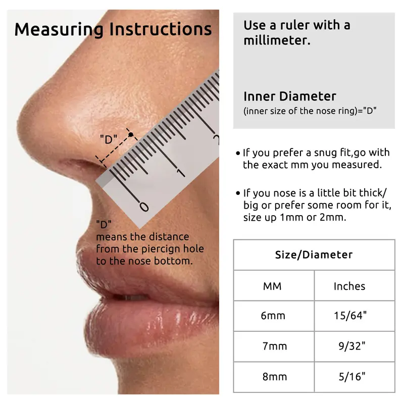 Titanium Horseshoe Nose Ring