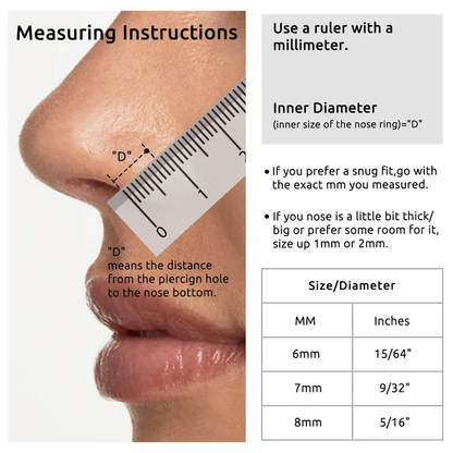 Titanium Horseshoe Nose Ring