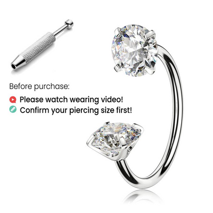 Titanium Horseshoe Nose Ring