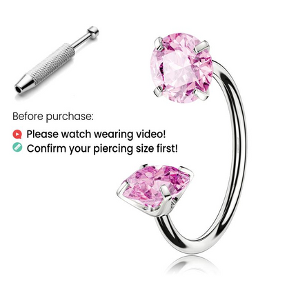 Titanium Horseshoe Nose Ring