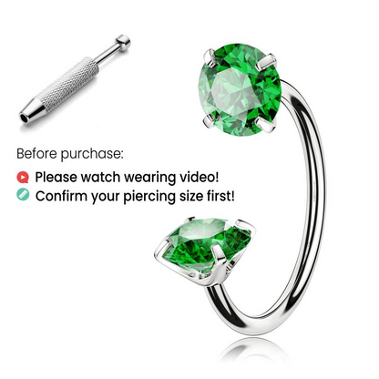 Titanium Horseshoe Nose Ring