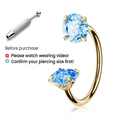 Titanium Horseshoe Nose Ring