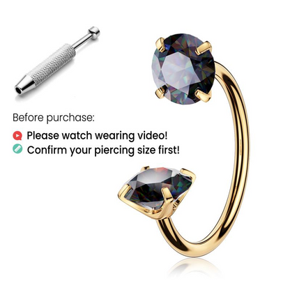 Titanium Horseshoe Nose Ring